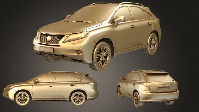 Vehicles (lexus rx, CARS_2270) 3D models for cnc